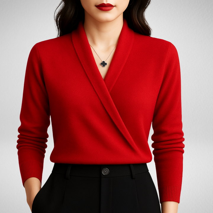 Camille | Pull Cache|Cœur Élégant