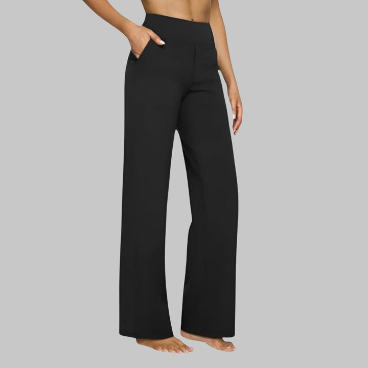 Le Pantalon Céline™ | Tissu stretch confortable & Taille haute amincissante
