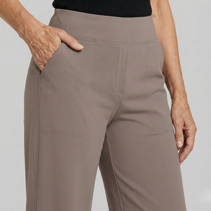 Le Pantalon Céline™ | Tissu stretch confortable & Taille haute amincissante