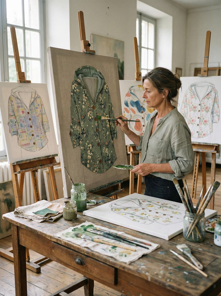 Solène | Cardigan Artistique Signature