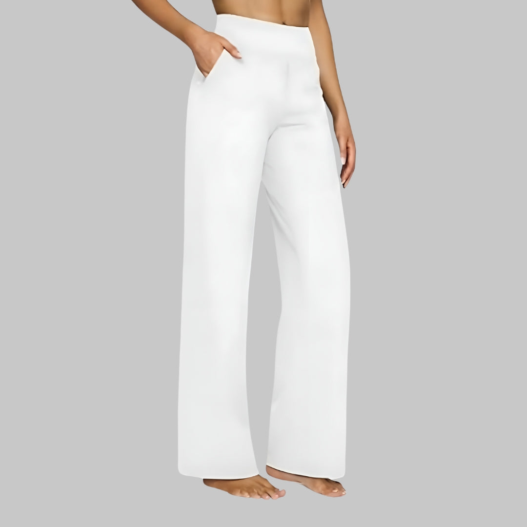 Le Pantalon Céline™ | Tissu stretch confortable & Taille haute amincissante