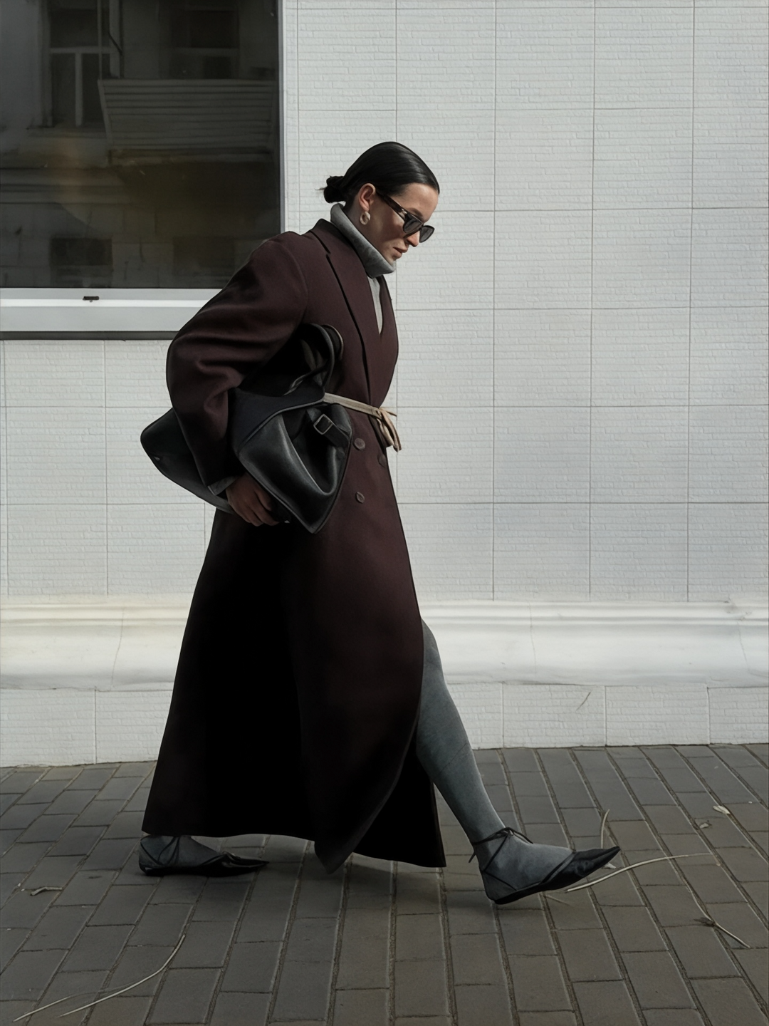 Brigitte Bordeaux | Elegant woolen