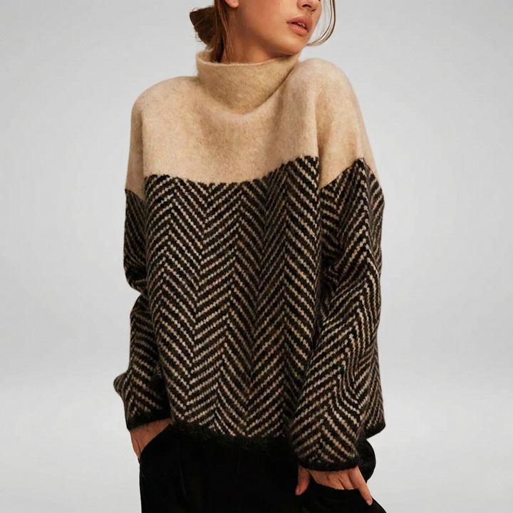 Mira - Pull Torsadé Élégant