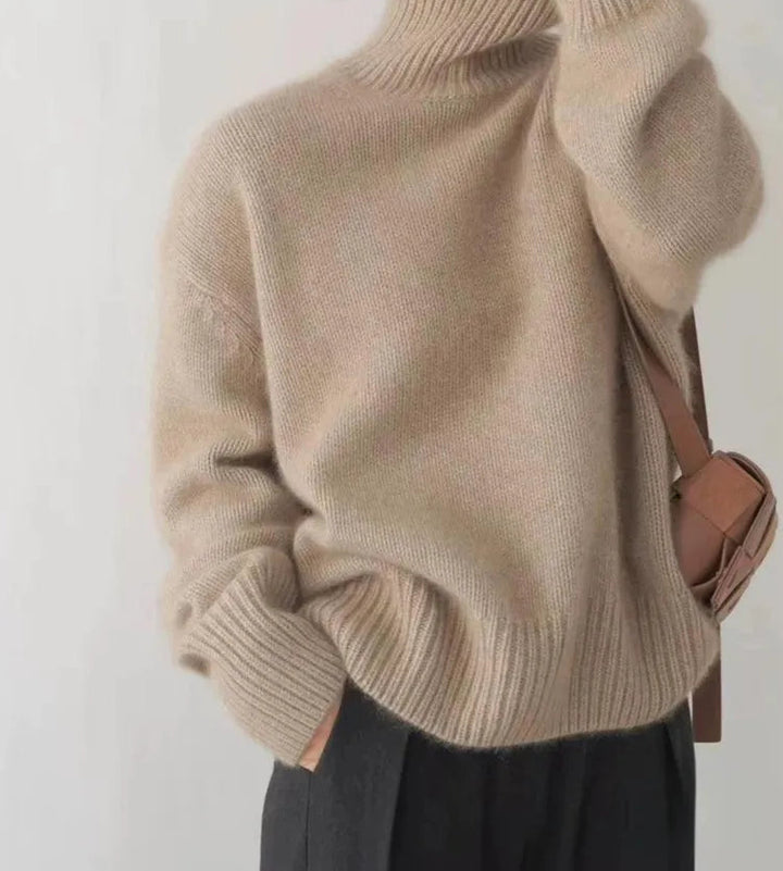 Brigitte Bordeaux | Col montant en cachemire