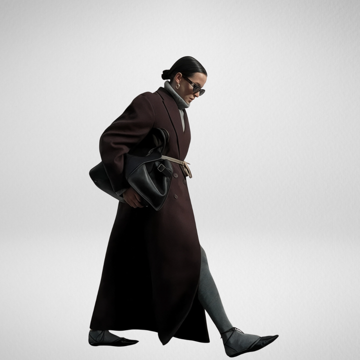 Brigitte Bordeaux | Elegant woolen