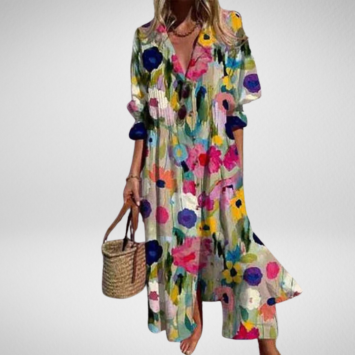 Brigitte Bordeaux  | Robe Bohème Chic