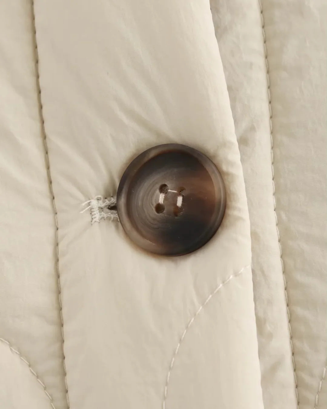 Brigitte Bordeaux | Veste matelassée chaude avec détail léopard