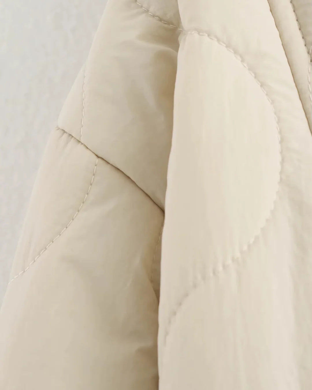 Brigitte Bordeaux | Veste matelassée chaude avec détail léopard