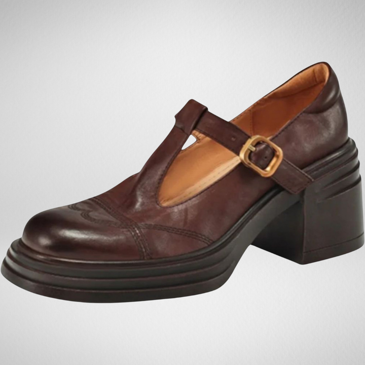 Brigitte Bordeaux | Mocassin moderne avec design exclusif et imprimé tendance