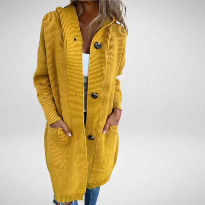 Brigitte Bordeaux | Cardigan Langer